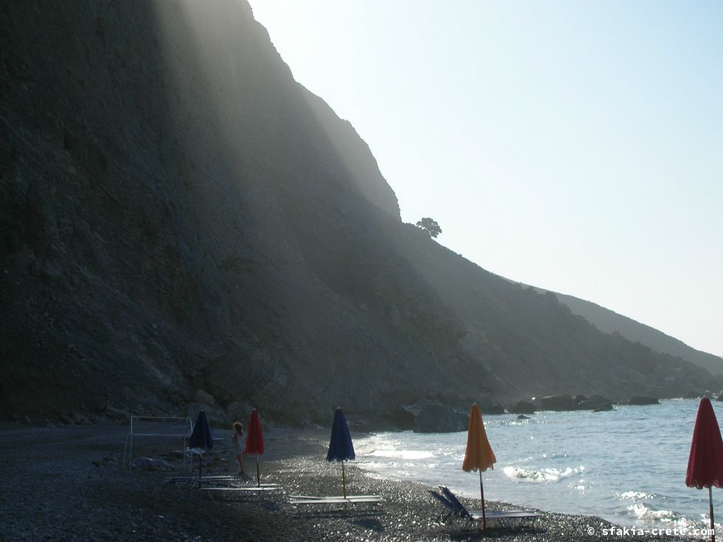 Photo report of a stay around Loutro, Sfakia, Crete in July 2009